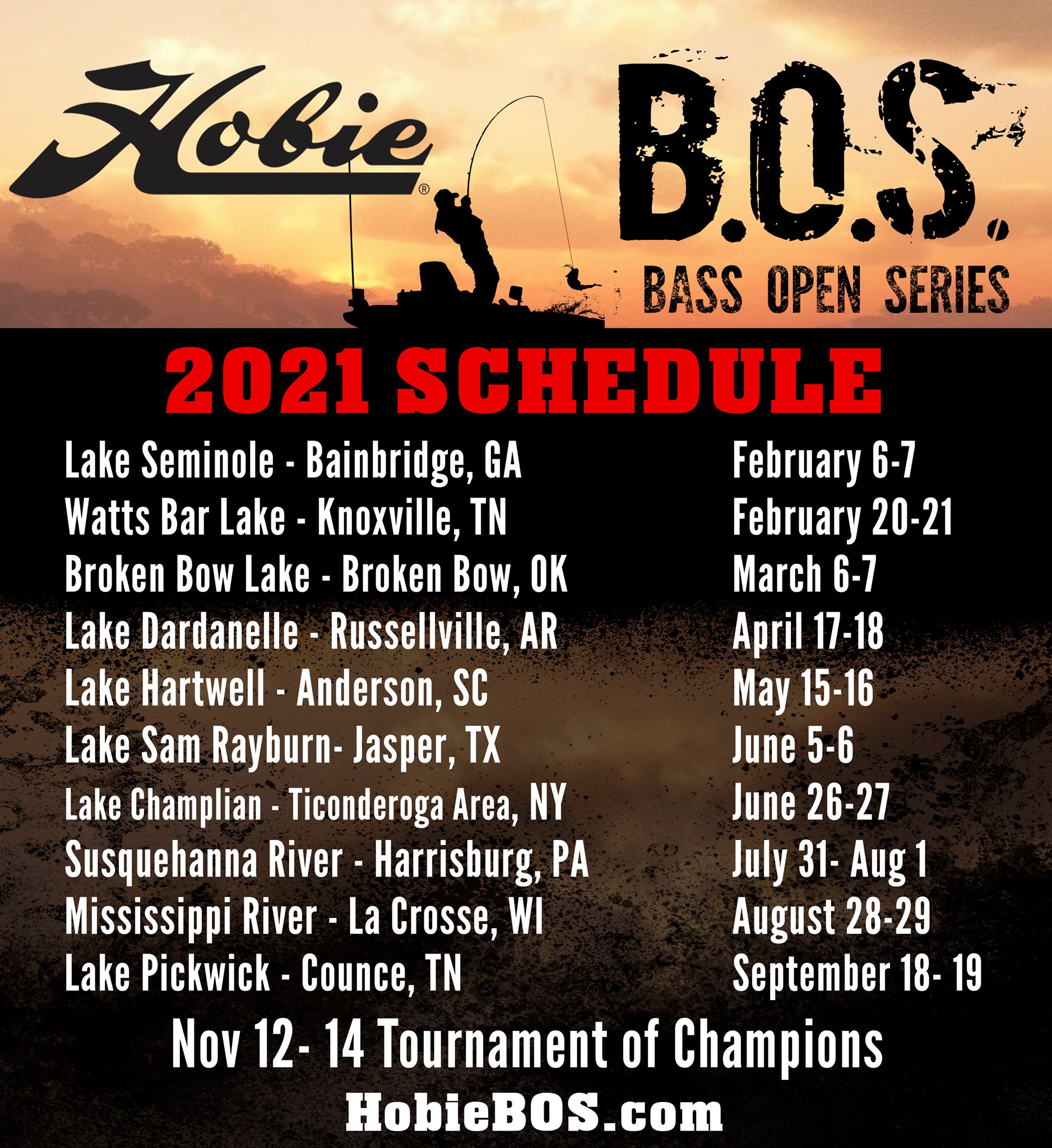 The 2021 schedule for HBOS