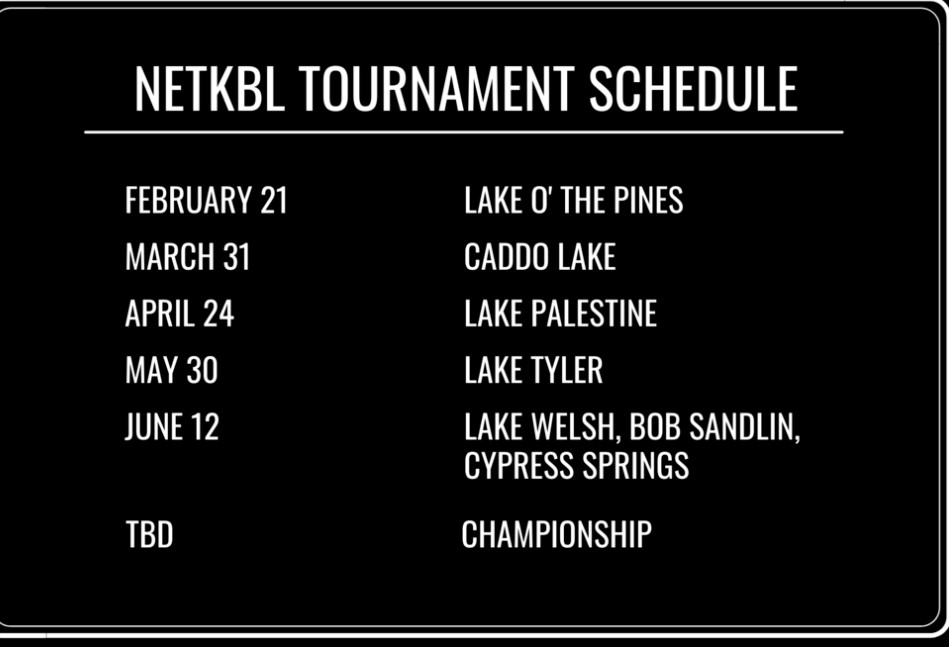 The 2021 schedule for KETXKBL