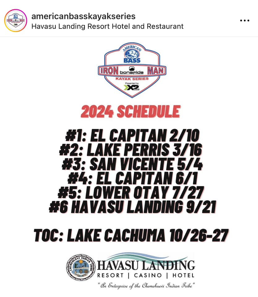 The 2024 schedule for ABKS
