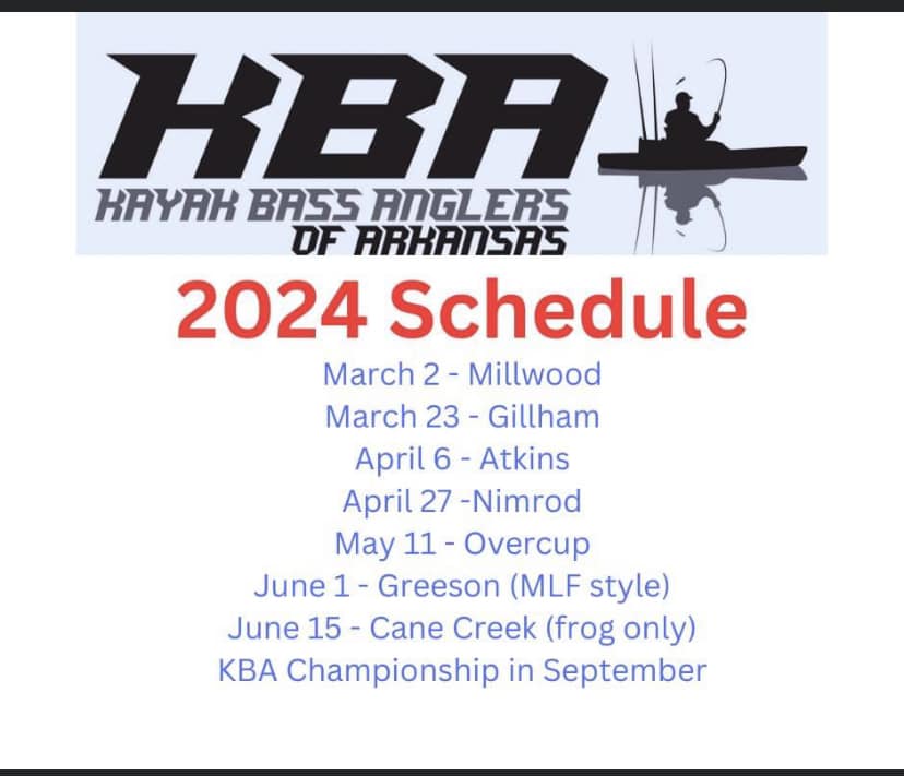 The 2024 schedule for KBA