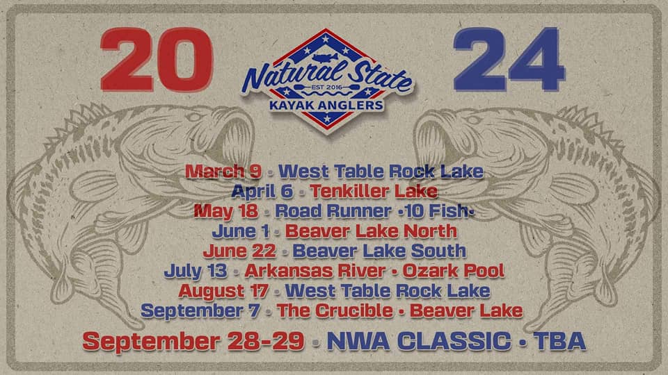 The 2024 schedule for NSKA