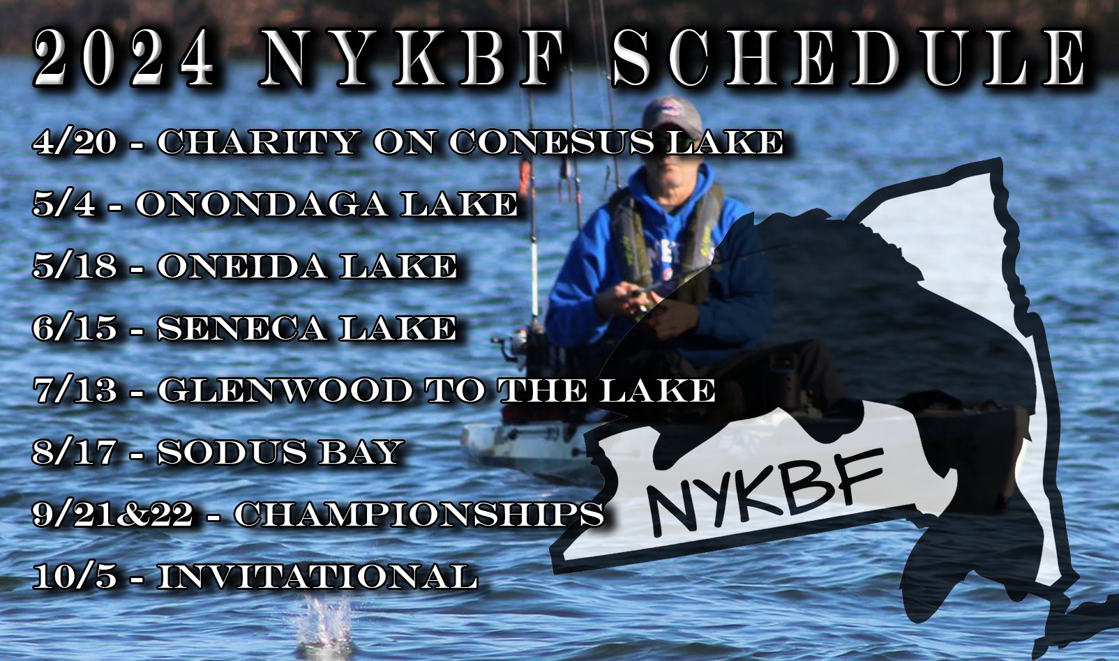 The 2024 schedule for NYKBF