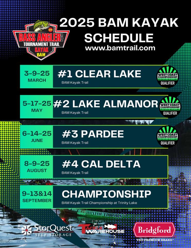 The 2025 schedule for BAMTTKS