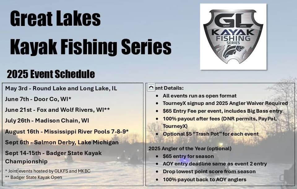 The 2025 schedule for GLKFS