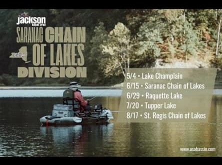 The 2025 schedule for USA BASSIN Saranac Chain