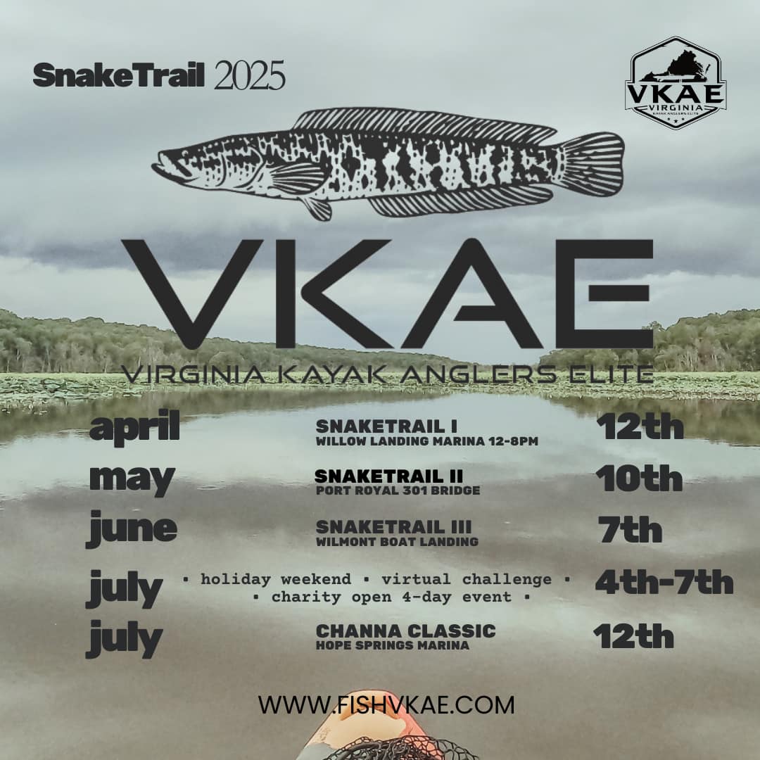 The 2025 schedule for VKAE Snake Trail