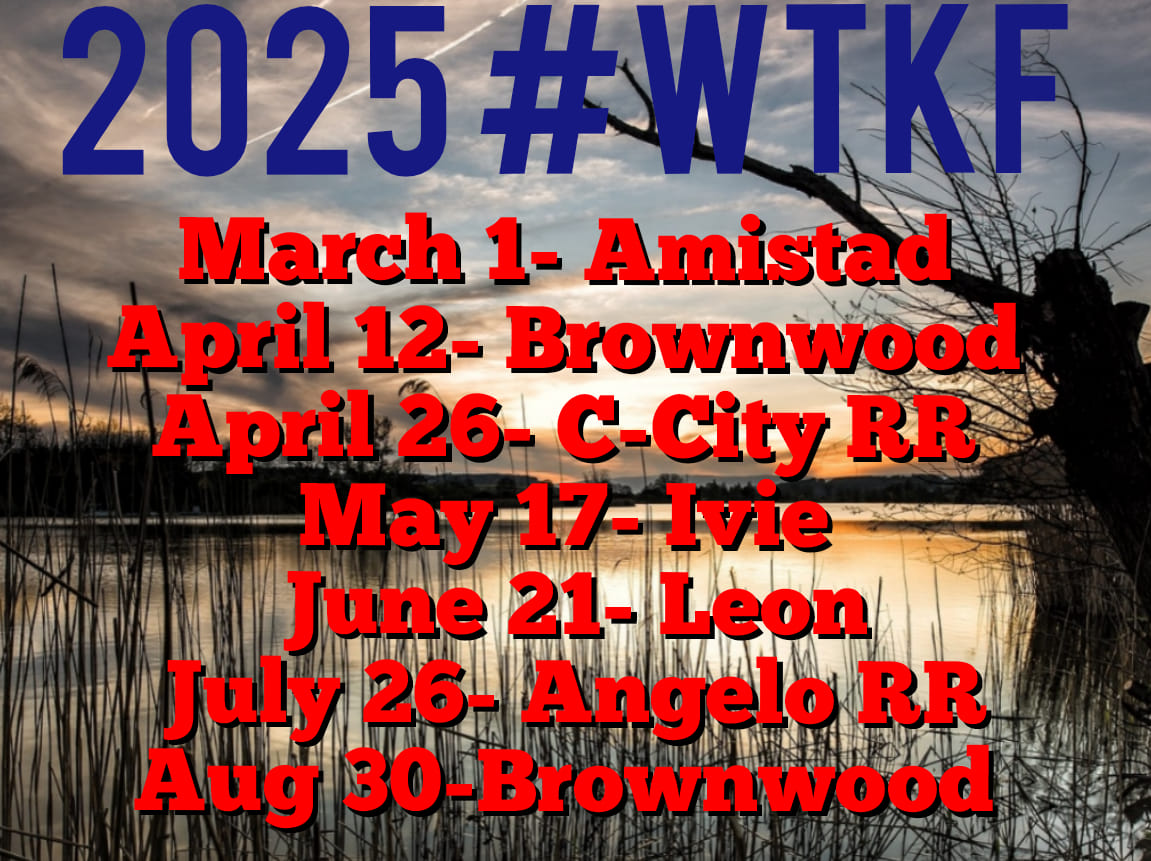 The 2025 schedule for WTKF