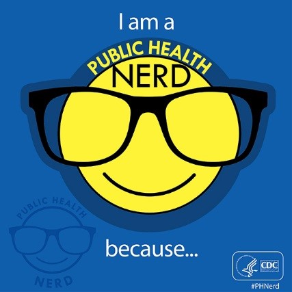 Public health nerd smiley face
